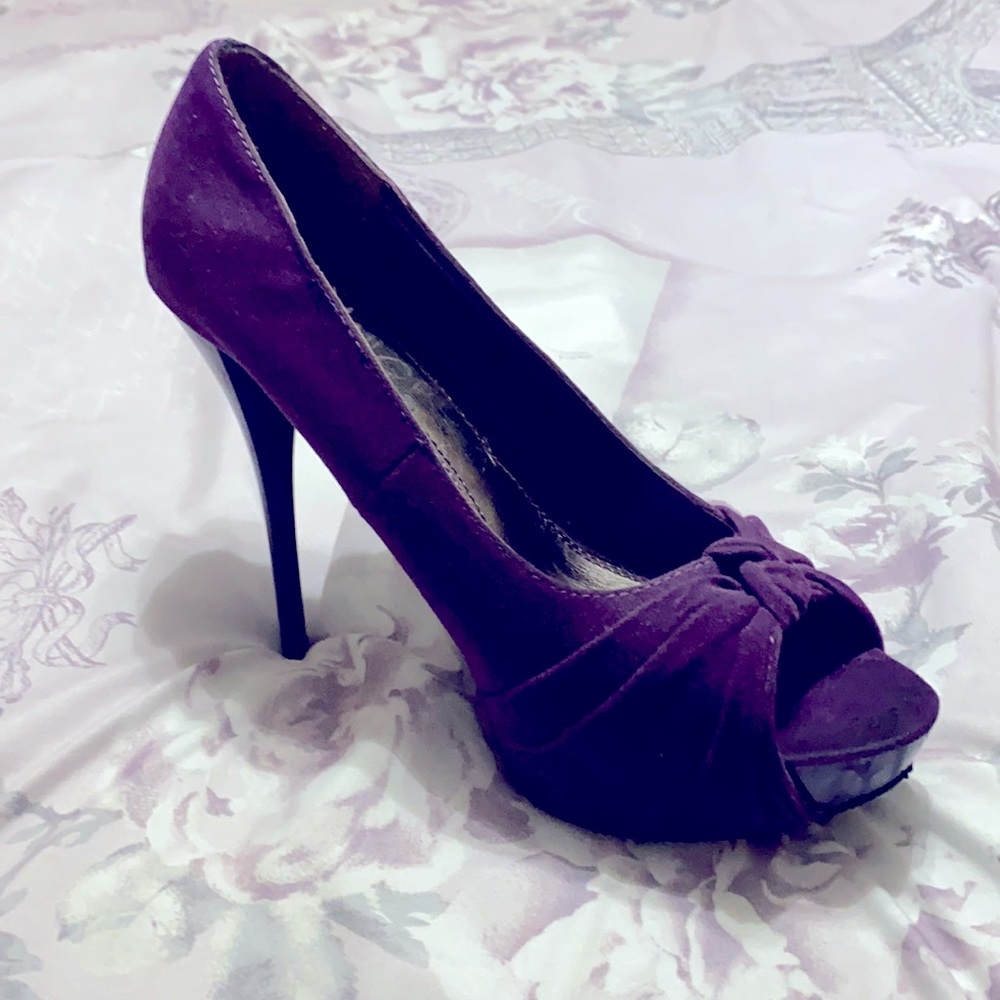 Purple High Heels